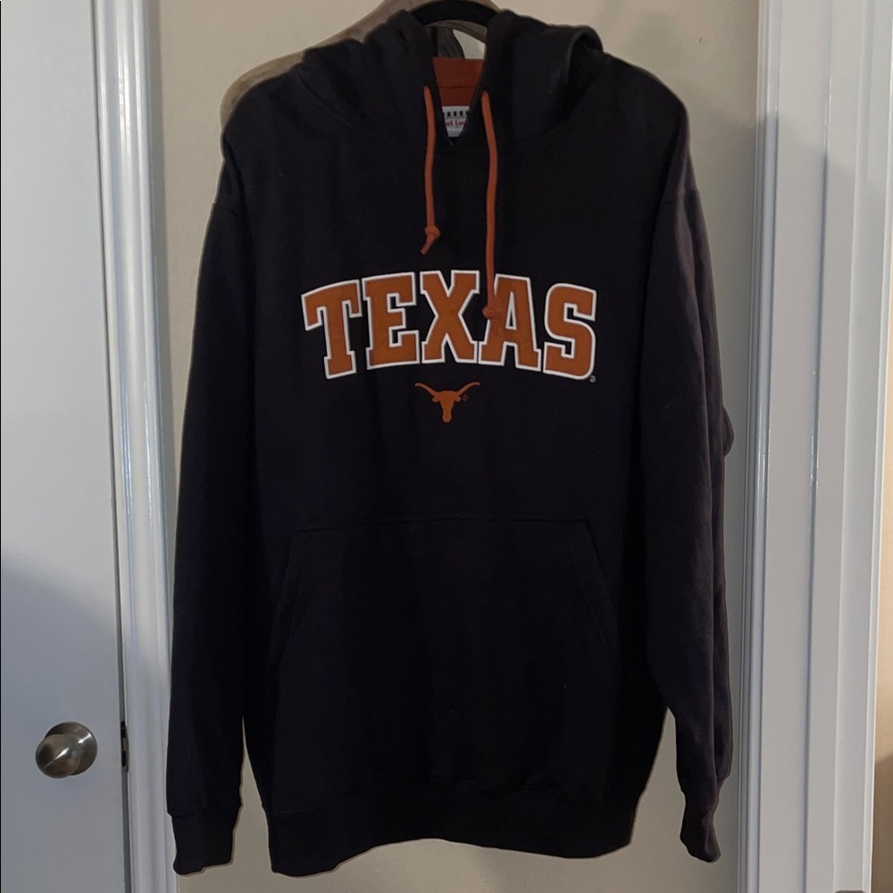 Texas Longhorns Black and Orange Hoodie